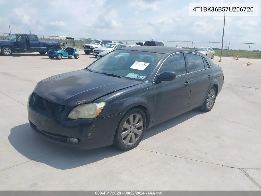 2007 Toyota Avalon Xl VIN: 4T1BK36B57U206720 Lot: 40172628