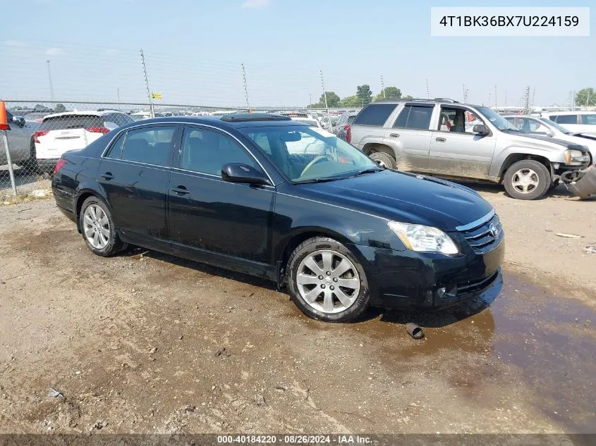 2007 Toyota Avalon Xls VIN: 4T1BK36BX7U224159 Lot: 40184220