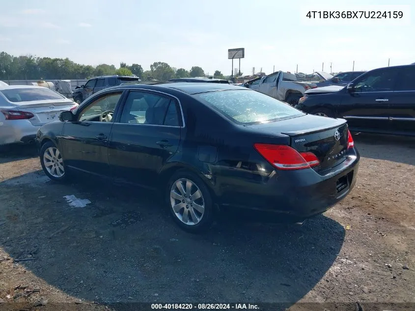 2007 Toyota Avalon Xls VIN: 4T1BK36BX7U224159 Lot: 40184220