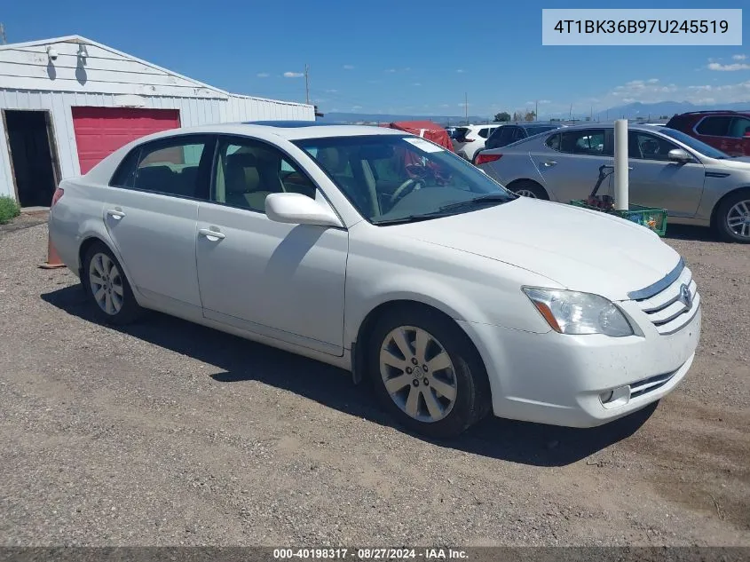 2007 Toyota Avalon Xls VIN: 4T1BK36B97U245519 Lot: 40198317