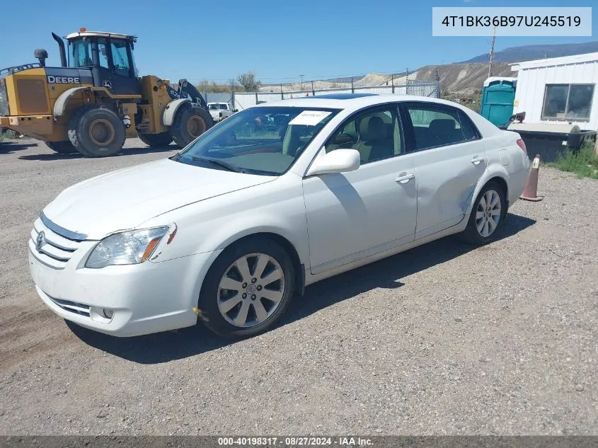 2007 Toyota Avalon Xls VIN: 4T1BK36B97U245519 Lot: 40198317