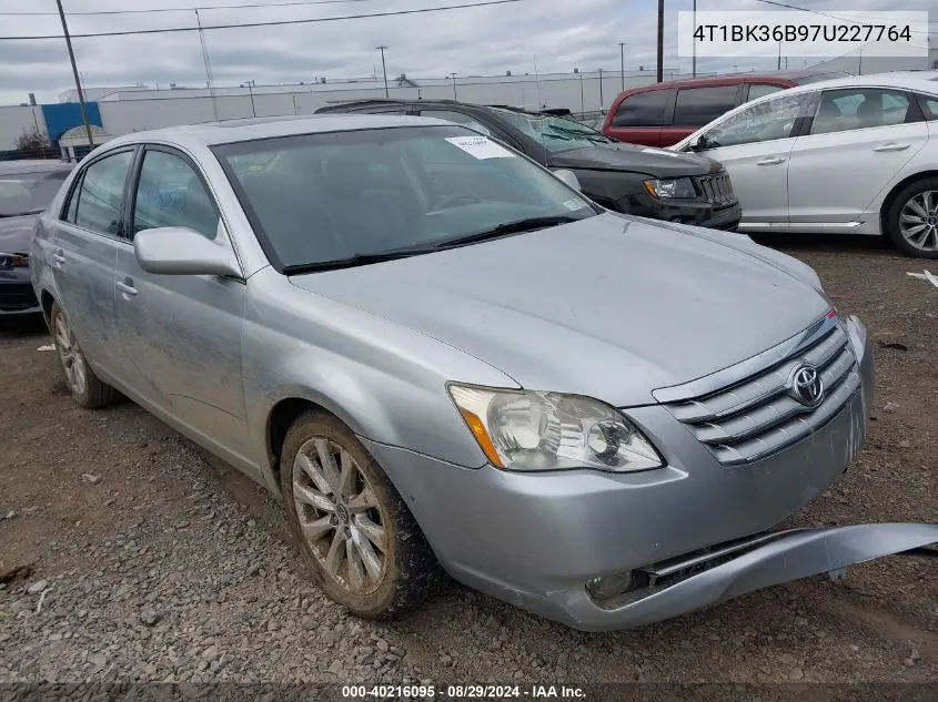 2007 Toyota Avalon Xls VIN: 4T1BK36B97U227764 Lot: 40216095