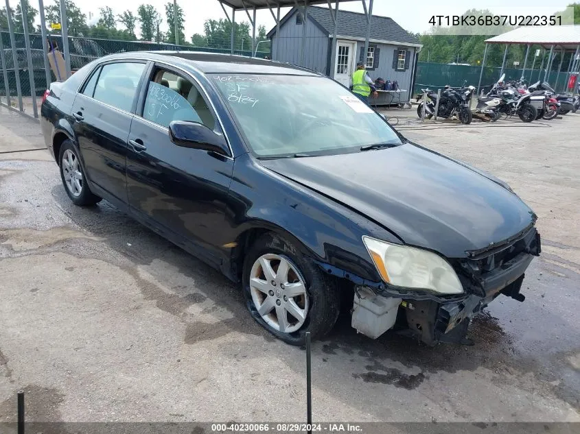 4T1BK36B37U222351 2007 Toyota Avalon Xl