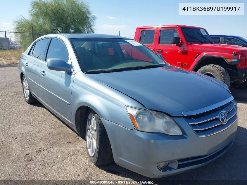 2007 Toyota Avalon Xls VIN: 4T1BK36B97U199917 Lot: 40305048