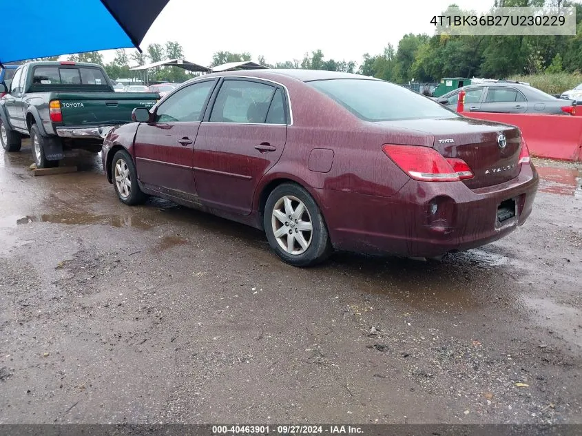 4T1BK36B27U230229 2007 Toyota Avalon Xl