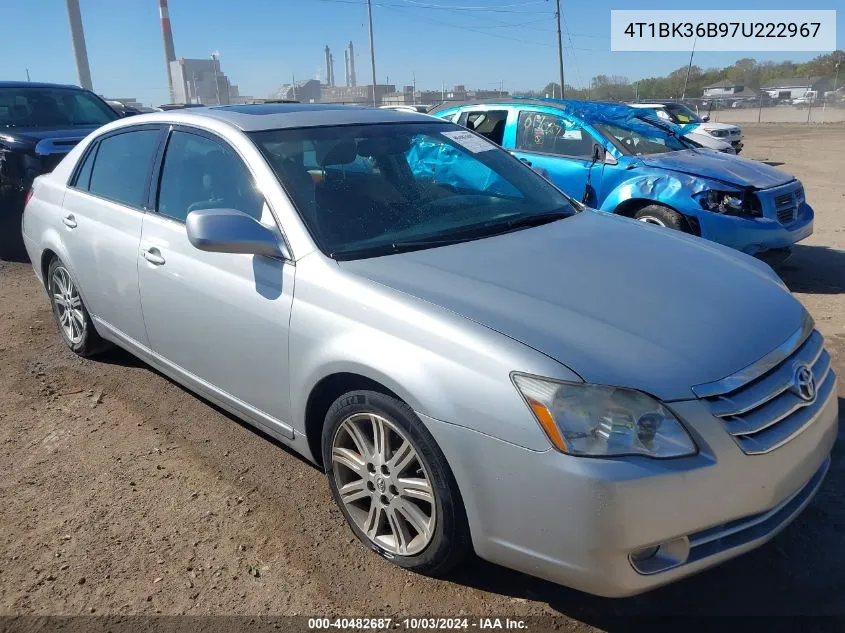 2007 Toyota Avalon Limited VIN: 4T1BK36B97U222967 Lot: 40482687