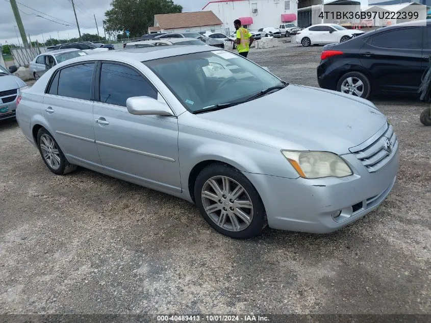 2007 Toyota Avalon Limited VIN: 4T1BK36B97U222399 Lot: 40489413