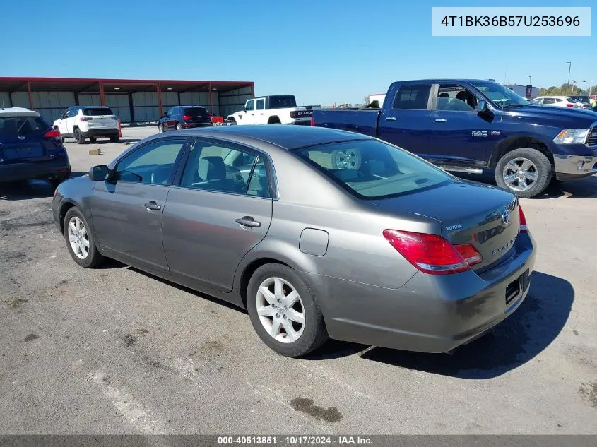 2007 Toyota Avalon Xl VIN: 4T1BK36B57U253696 Lot: 40513851