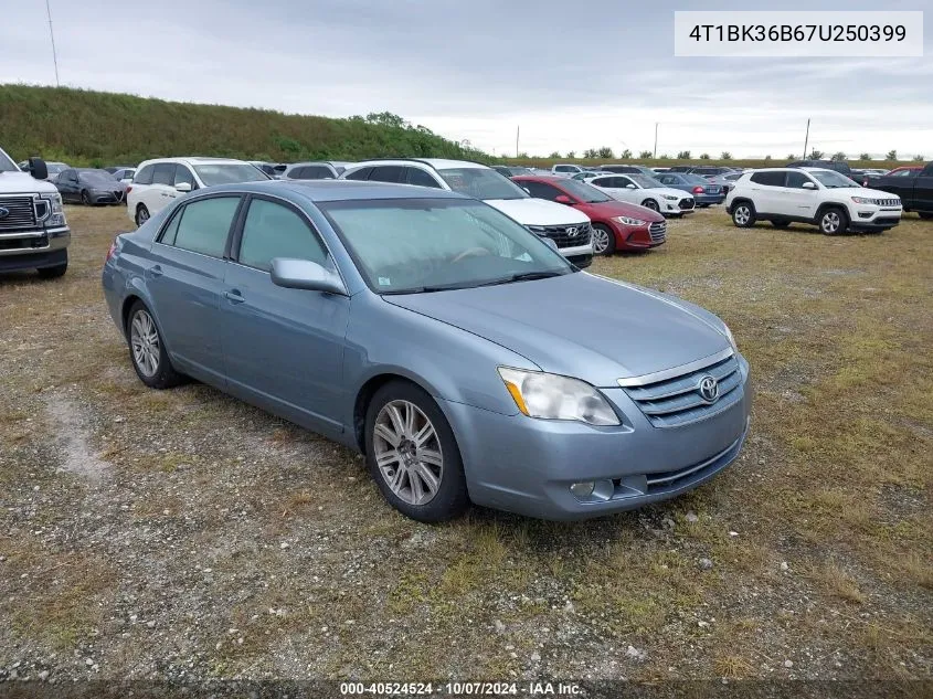 2007 Toyota Avalon Xl/Xls/Touring/Limited VIN: 4T1BK36B67U250399 Lot: 40524524