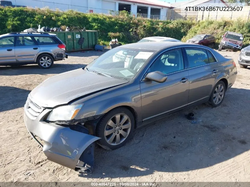 2007 Toyota Avalon Touring VIN: 4T1BK36B67U223607 Lot: 40547225