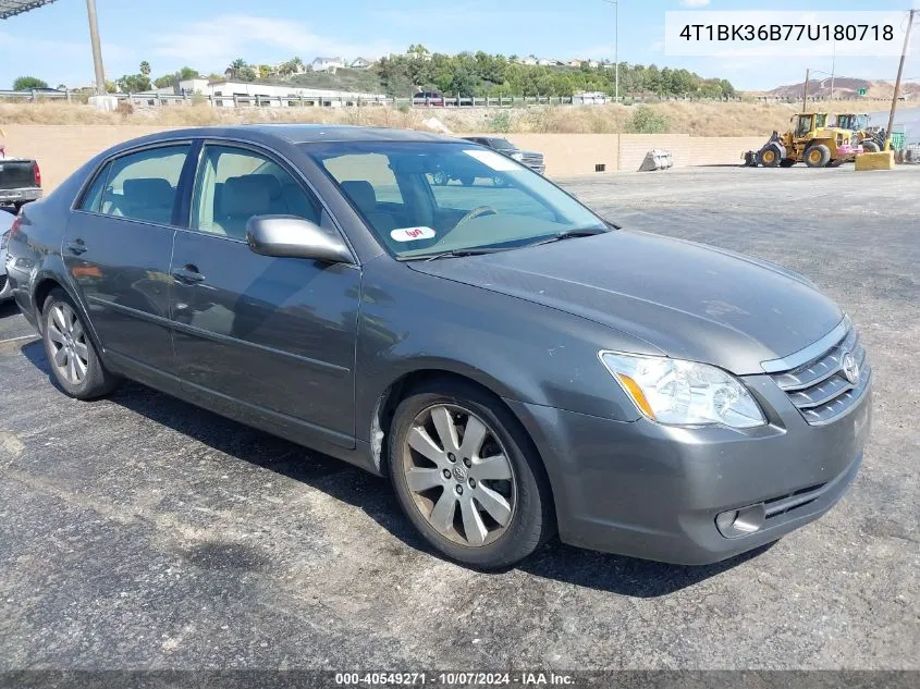 2007 Toyota Avalon Xls VIN: 4T1BK36B77U180718 Lot: 40549271