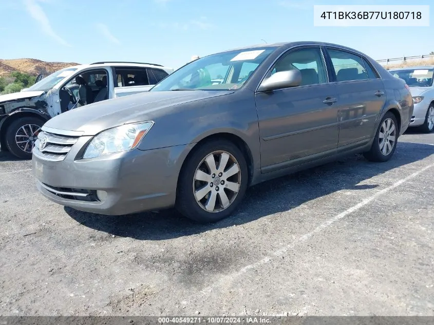 2007 Toyota Avalon Xls VIN: 4T1BK36B77U180718 Lot: 40549271