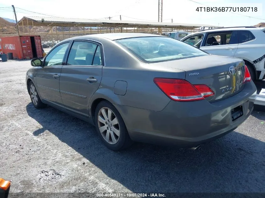 2007 Toyota Avalon Xls VIN: 4T1BK36B77U180718 Lot: 40549271