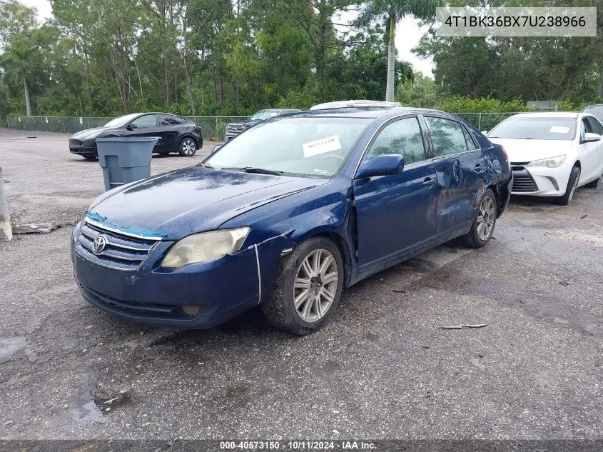 2007 Toyota Avalon Limited VIN: 4T1BK36BX7U238966 Lot: 40573150