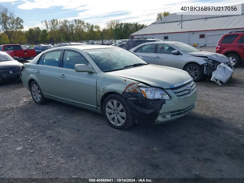 2007 Toyota Avalon VIN: 401BK36B97U217056 Lot: 40585941