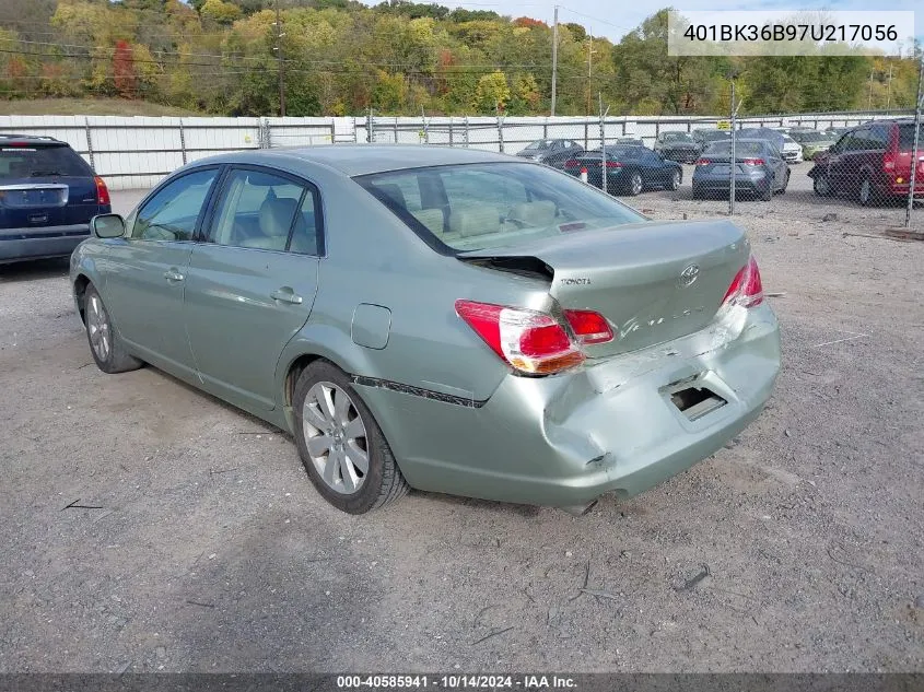 2007 Toyota Avalon VIN: 401BK36B97U217056 Lot: 40585941