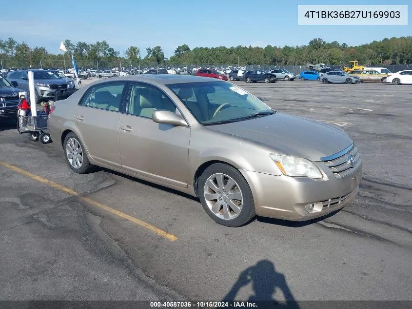 2007 Toyota Avalon Xls VIN: 4T1BK36B27U169903 Lot: 40587036