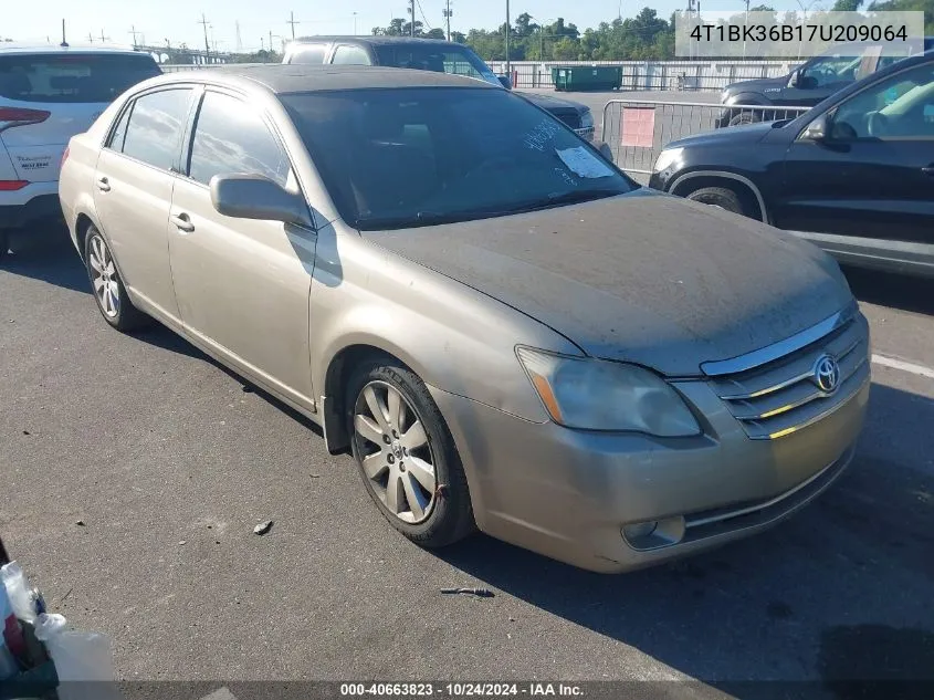 4T1BK36B17U209064 2007 Toyota Avalon Xls