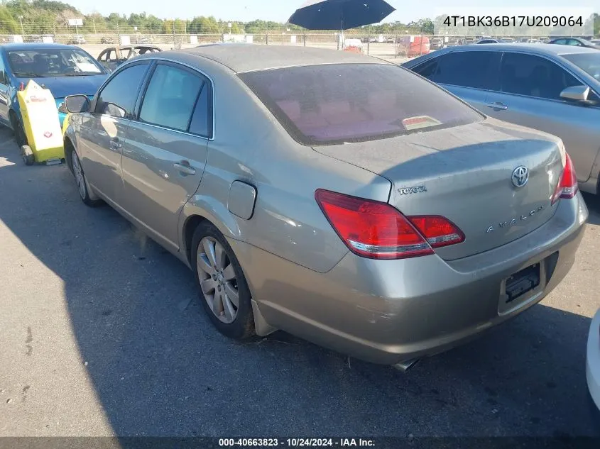 4T1BK36B17U209064 2007 Toyota Avalon Xls