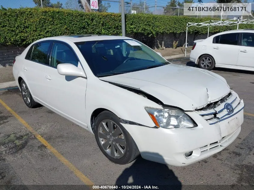 2007 Toyota Avalon Touring VIN: 4T1BK36B47U168171 Lot: 40678640