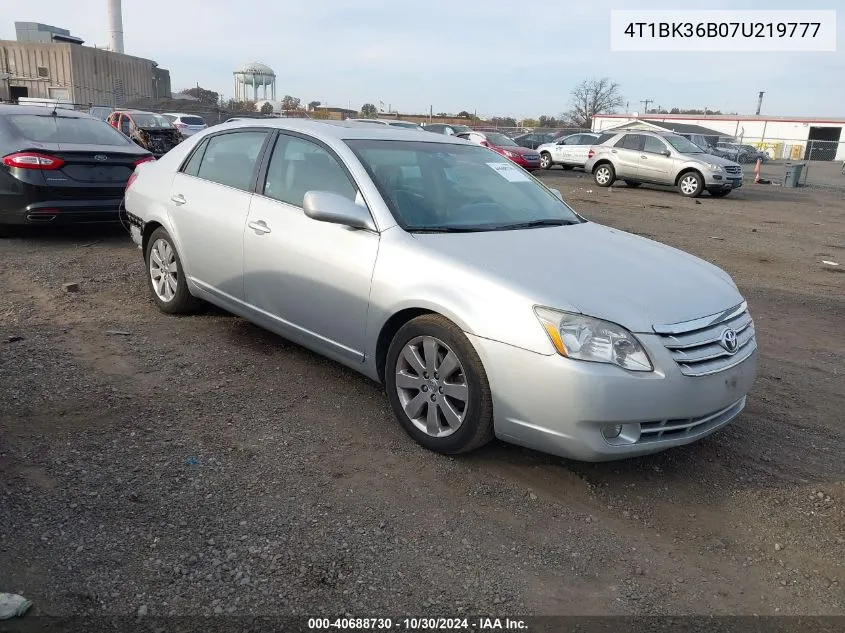 4T1BK36B07U219777 2007 Toyota Avalon Xls