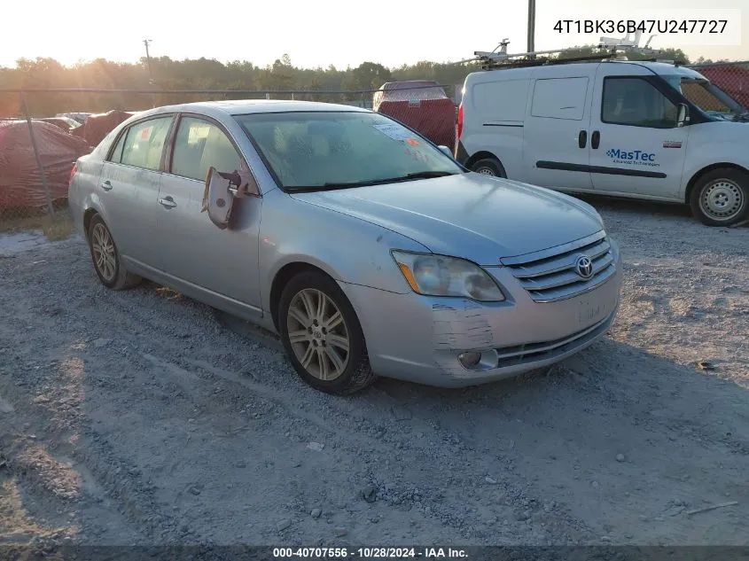 4T1BK36B47U247727 2007 Toyota Avalon Xl/Xls/Touring/Limited