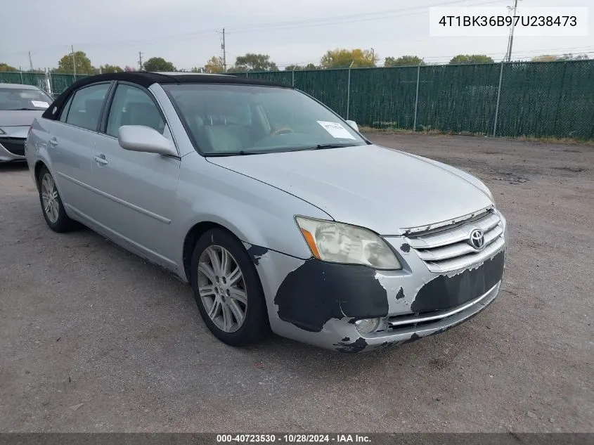 2007 Toyota Avalon Limited VIN: 4T1BK36B97U238473 Lot: 40723530