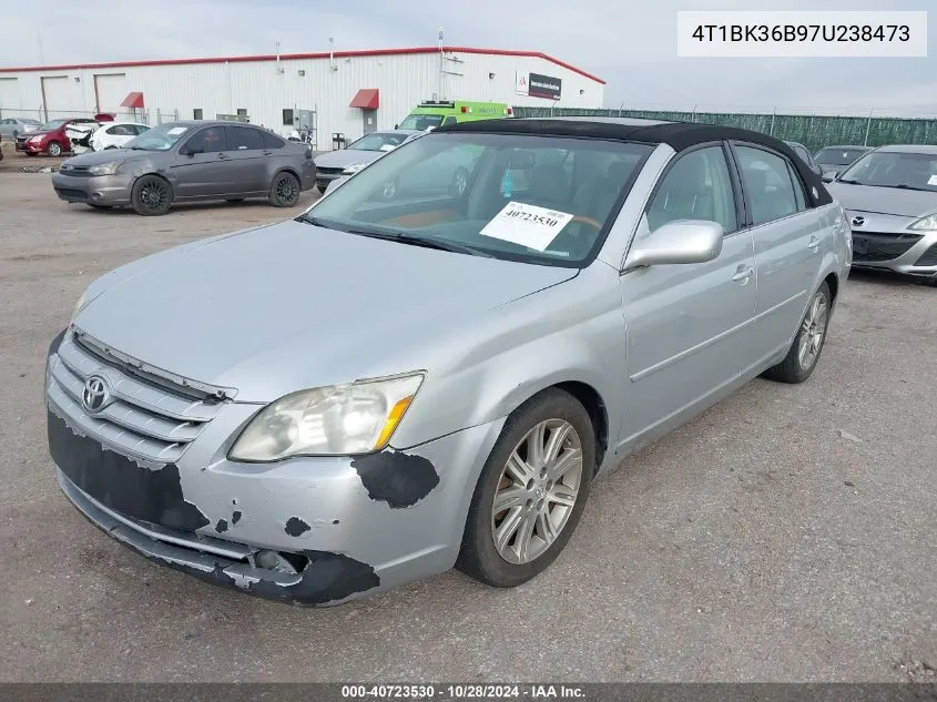 2007 Toyota Avalon Limited VIN: 4T1BK36B97U238473 Lot: 40723530