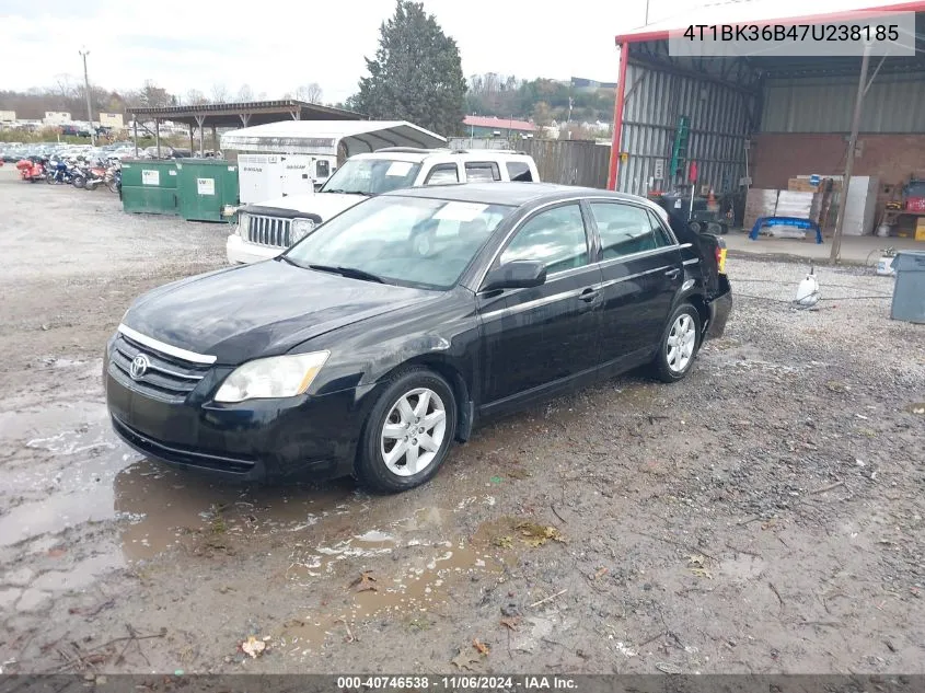 2007 Toyota Avalon Xl VIN: 4T1BK36B47U238185 Lot: 40746538