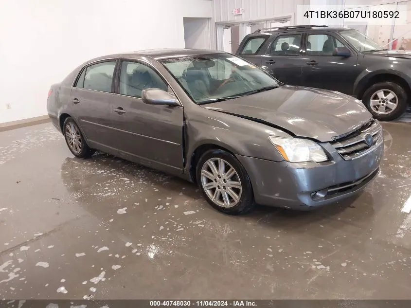 2007 Toyota Avalon Limited VIN: 4T1BK36B07U180592 Lot: 40748030