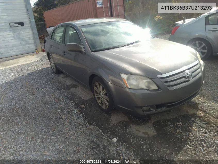 2007 Toyota Avalon Limited VIN: 4T1BK36B37U213293 Lot: 40782521