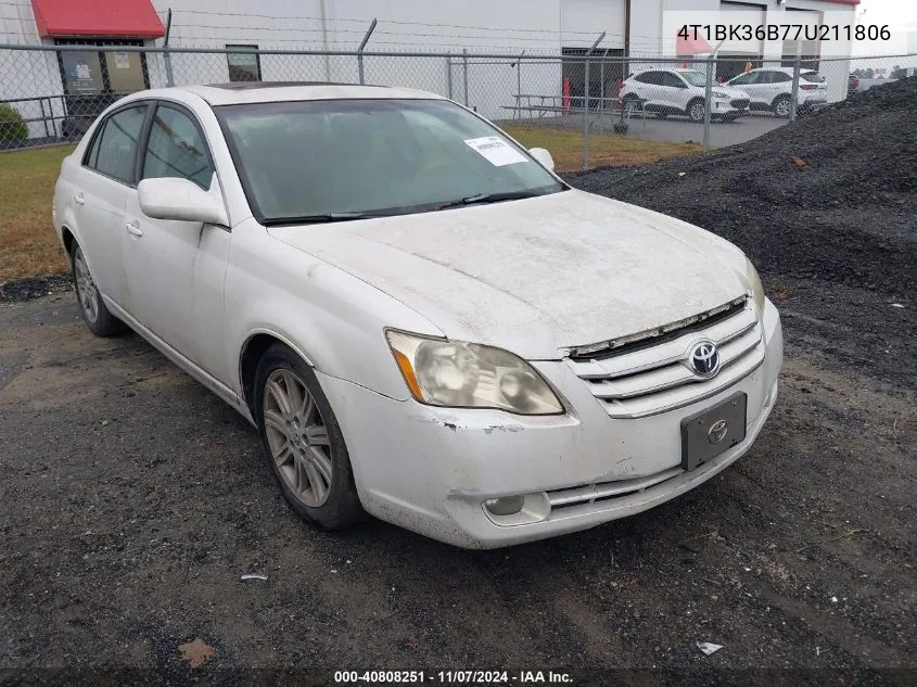 4T1BK36B77U211806 2007 Toyota Avalon Limited