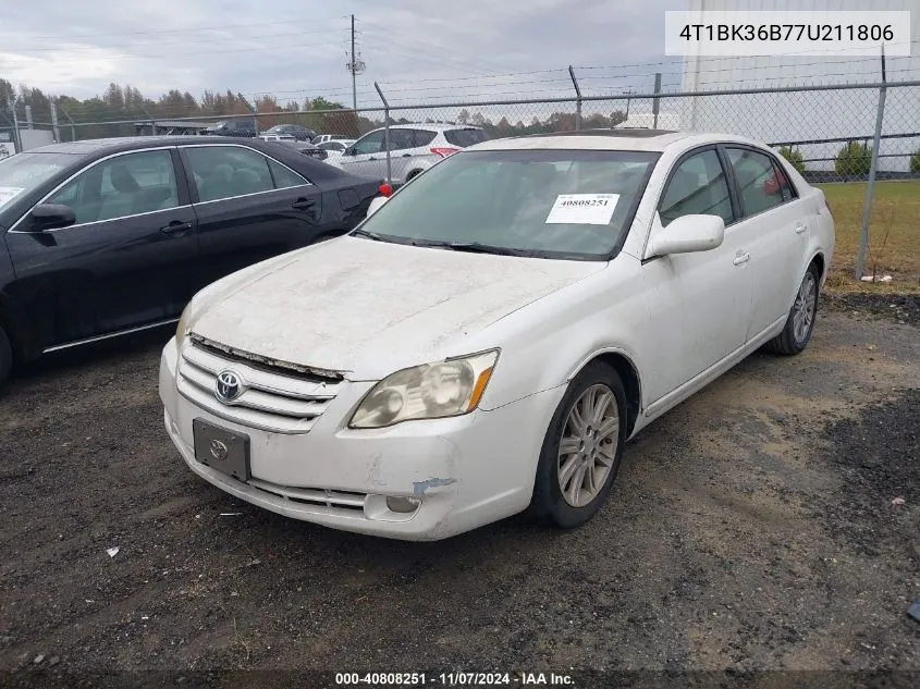 4T1BK36B77U211806 2007 Toyota Avalon Limited