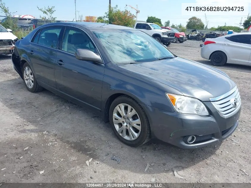 4T1BK36B28U294725 2008 Toyota Avalon Xl/Xls/Touring/Limited