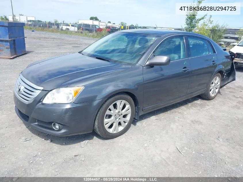 4T1BK36B28U294725 2008 Toyota Avalon Xl/Xls/Touring/Limited