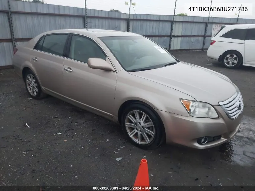 2008 Toyota Avalon Limited VIN: 4T1BK36B68U271786 Lot: 39289301