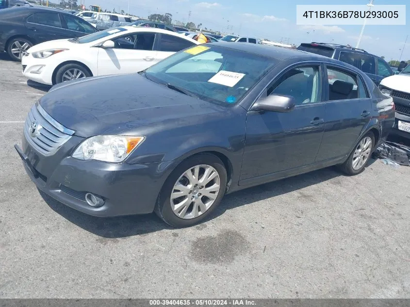 4T1BK36B78U293005 2008 Toyota Avalon Xls