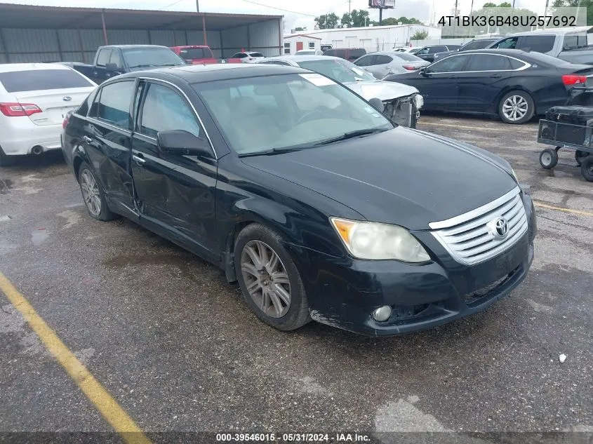 4T1BK36B48U257692 2008 Toyota Avalon Limited