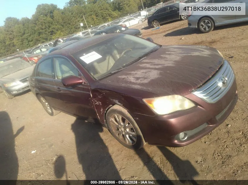 2008 Toyota Avalon Xls VIN: 4T1BK36B38U297018 Lot: 39952535