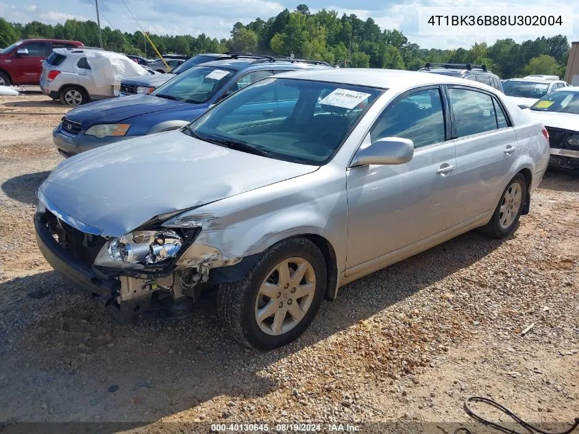 4T1BK36B88U302004 2008 Toyota Avalon Xl