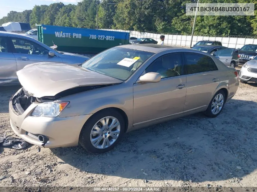 4T1BK36B48U300167 2008 Toyota Avalon Xl/Xls/Touring/Limited