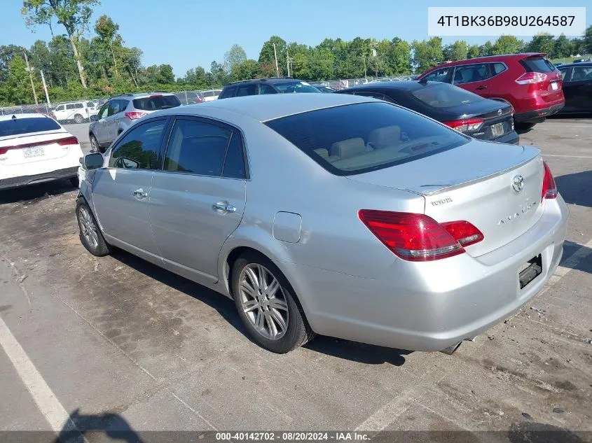 4T1BK36B98U264587 2008 Toyota Avalon Xl/Xls/Touring/Limited