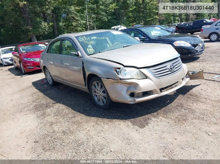 2008 Toyota Avalon Xl VIN: 4T1BK36B18U301440 Lot: 40171964