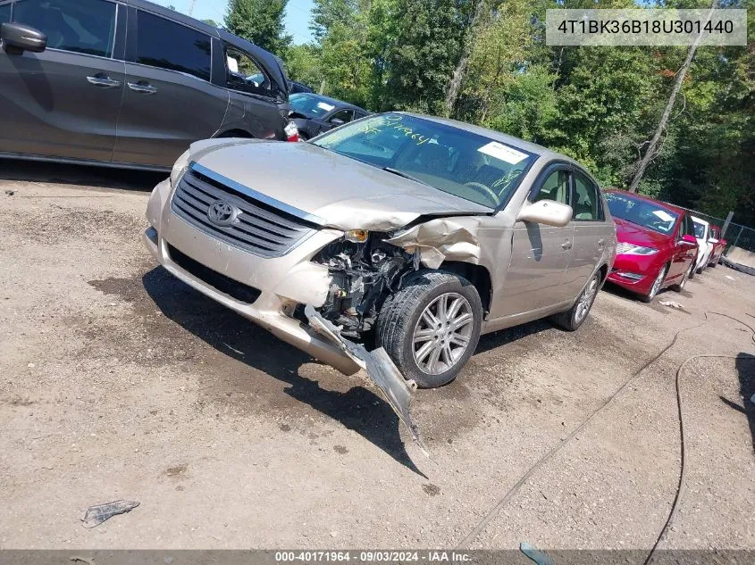 2008 Toyota Avalon Xl VIN: 4T1BK36B18U301440 Lot: 40171964