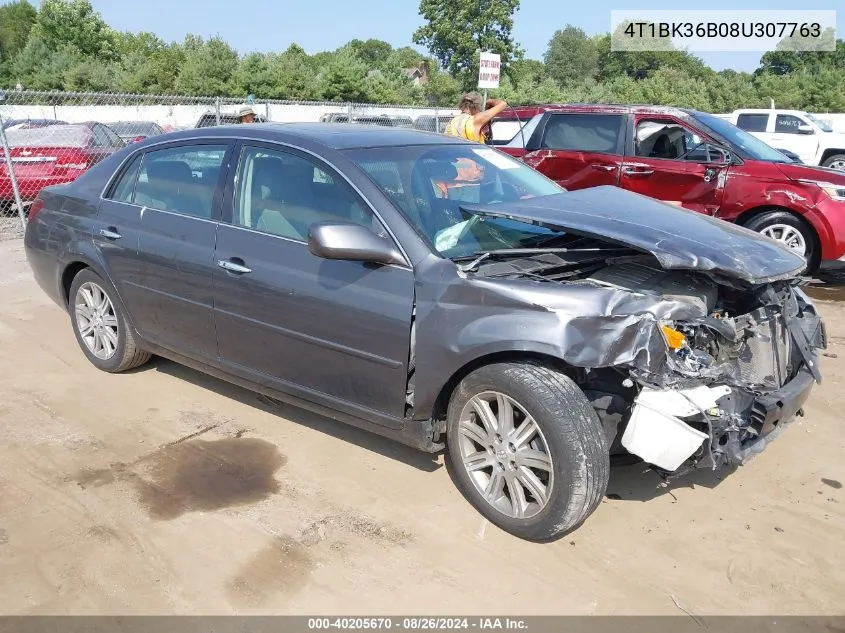 2008 Toyota Avalon Limited VIN: 4T1BK36B08U307763 Lot: 40205670