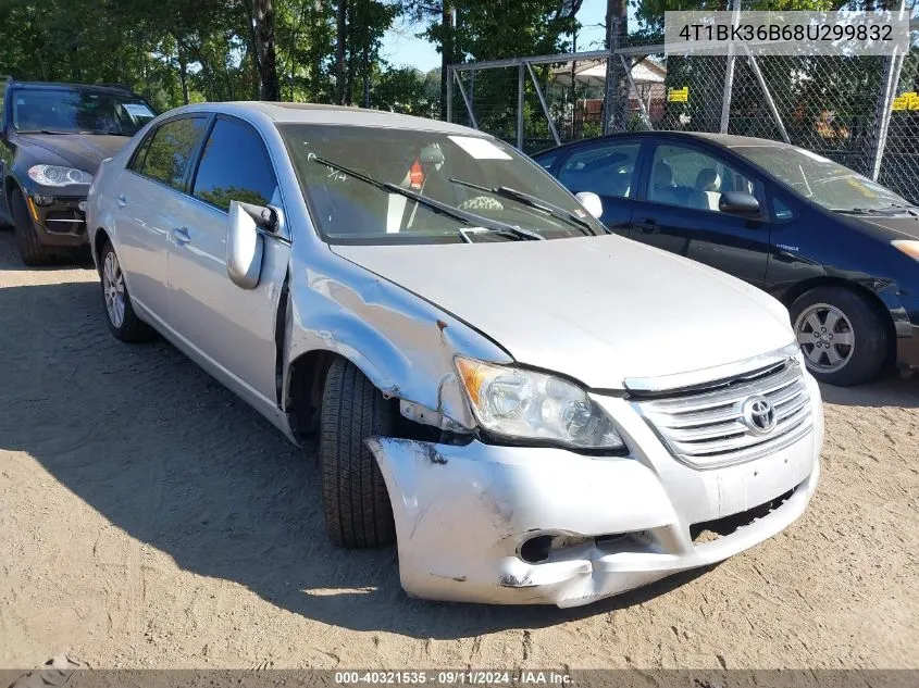 2008 Toyota Avalon Xls VIN: 4T1BK36B68U299832 Lot: 40321535