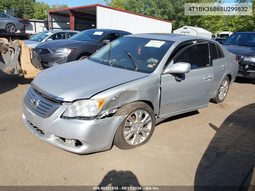 2008 Toyota Avalon Xls VIN: 4T1BK36B68U299832 Lot: 40321535