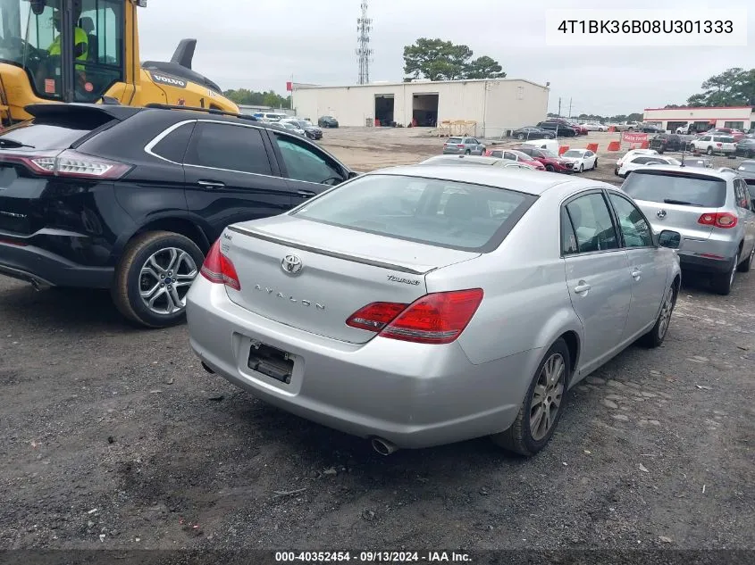 4T1BK36B08U301333 2008 Toyota Avalon Touring