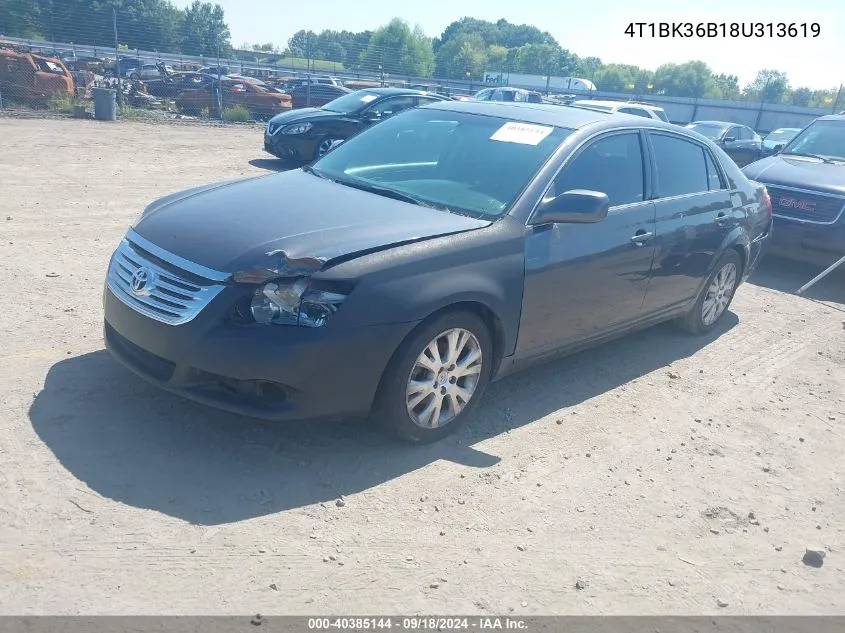 2008 Toyota Avalon Xls VIN: 4T1BK36B18U313619 Lot: 40385144