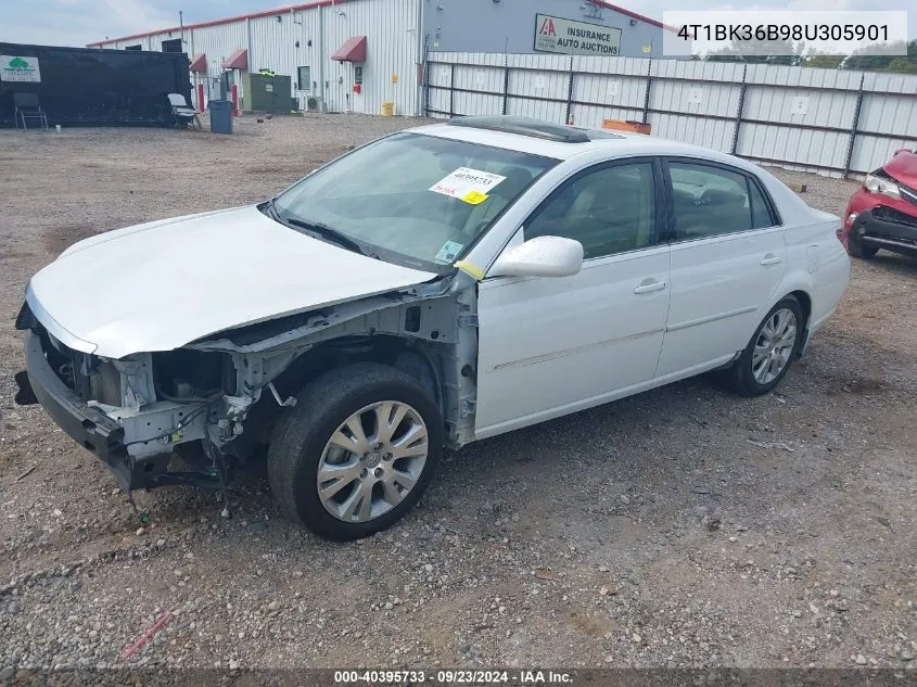 2008 Toyota Avalon Xls VIN: 4T1BK36B98U305901 Lot: 40395733